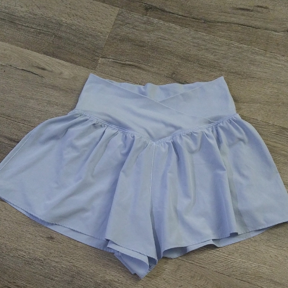 Aerie Light Blue Athletic Shorts